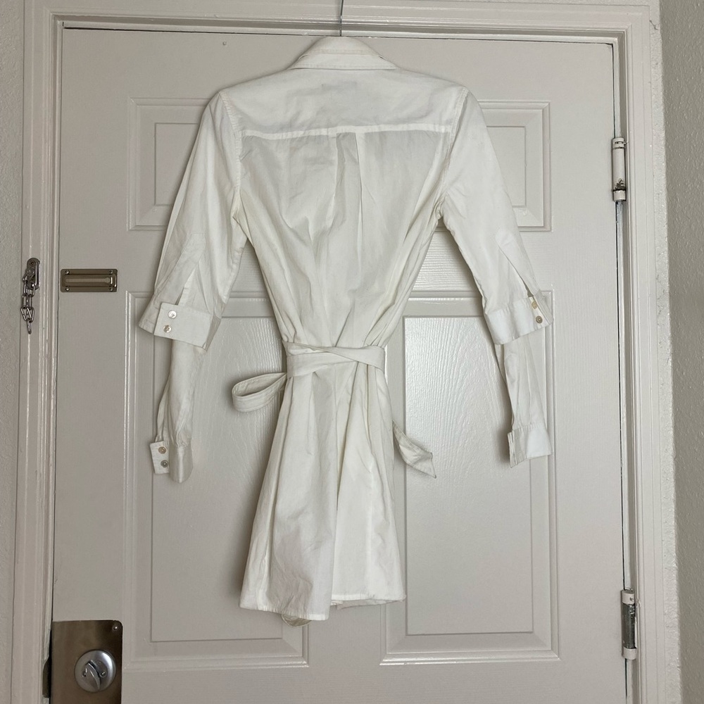 Alexander Wang Double Cuff Deconstructed Shirt Dr… - image 2